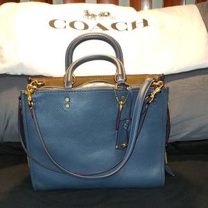 Coach Rogue 30 Dark Denim